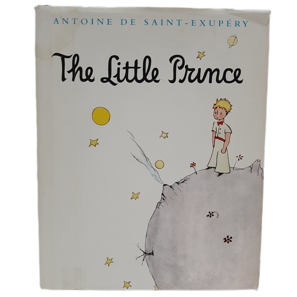 🍒 The Little Prince by Antoine de Saint-Exupery Hardcover Kids Book HC 1990s